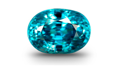 blue zircon of Cambodia